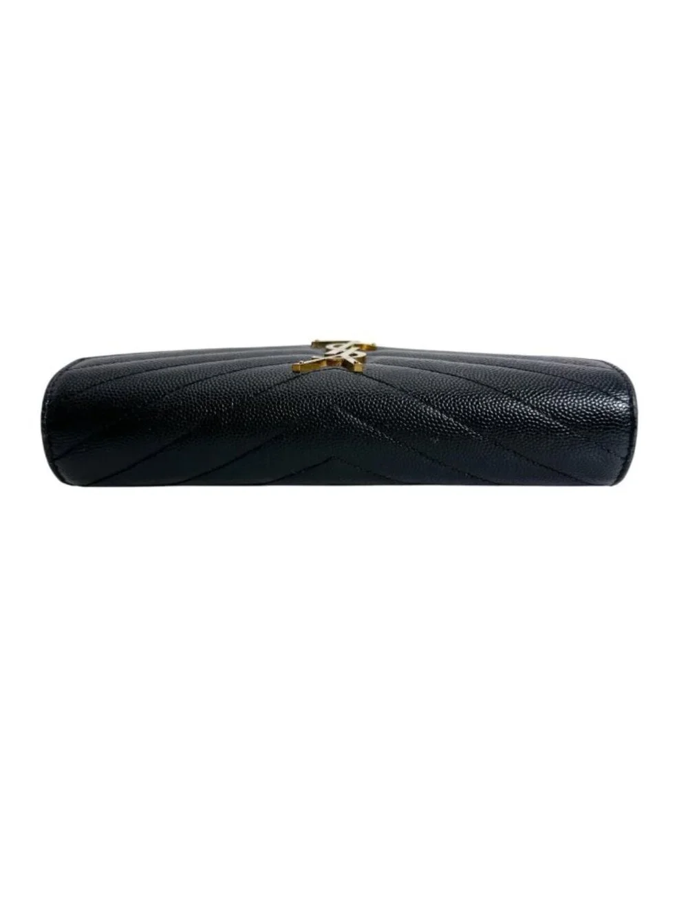 Saint Laurent Cassandra Wallet Button Type Black - Picture 4 of 15